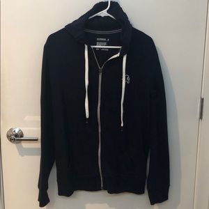 EXPRESS Men’s Navy Fleece Lined Hoodie